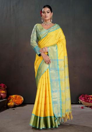 Picture of Statuesque Silk Khaki Saree