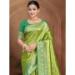 Picture of Delightful Silk Yellow Green Saree