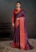 Picture of Fine Silk Purple Saree