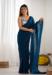 Picture of Enticing Silk Steel Blue Saree