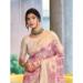Picture of Pretty Cotton & Silk Pink Saree