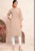 Picture of Amazing Cotton Burly Wood Kurtis & Tunic