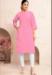 Picture of Amazing Cotton Light Pink Kurtis & Tunic