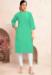 Picture of Amazing Cotton Medium Sea Green Kurtis & Tunic