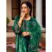 Picture of Beautiful Chiffon Forest Green Readymade Salwar Kameez