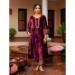 Picture of Appealing Chiffon Maroon Readymade Salwar Kameez