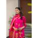 Picture of Exquisite Crepe Deep Pink Readymade Salwar Kameez