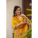 Picture of Fine Crepe Orange Readymade Salwar Kameez