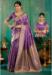 Picture of Bewitching Satin & Silk Plum Saree