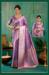 Picture of Superb Satin & Silk Plum Saree