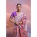 Picture of Exquisite Silk Thistle Saree