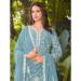 Picture of Radiant Georgette Cadet Blue Readymade Salwar Kameez