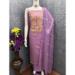 Picture of Charming Rayon Plum Straight Cut Salwar Kameez