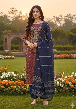 Picture of Splendid Rayon Sienna Straight Cut Salwar Kameez