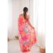 Picture of Taking Chiffon Hot Pink Saree