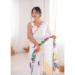 Picture of Radiant Chiffon White Saree