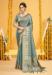 Picture of Classy Silk Dark Sea Green Saree