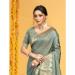 Picture of Classy Silk Dark Sea Green Saree
