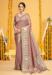 Picture of Delightful Silk Rosy Brown Saree