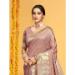 Picture of Delightful Silk Rosy Brown Saree