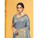 Picture of Comely Silk Slate Grey Saree