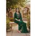 Picture of Beauteous Chiffon Sea Green Straight Cut Salwar Kameez