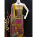 Picture of Well Formed Chiffon Golden Straight Cut Salwar Kameez