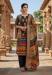 Picture of Ravishing Chiffon Black Straight Cut Salwar Kameez