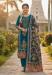 Picture of Excellent Chiffon Navy Blue Straight Cut Salwar Kameez