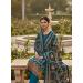 Picture of Excellent Chiffon Navy Blue Straight Cut Salwar Kameez
