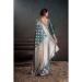 Picture of Stunning Silk Dark Slate Grey Saree