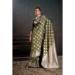 Picture of Statuesque Silk Sea Green Saree