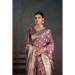 Picture of Beauteous Silk Rosy Brown Saree
