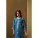 Picture of Charming Silk Teal Readymade Salwar Kameez