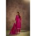 Picture of Excellent Silk Dark Red Readymade Salwar Kameez