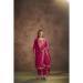 Picture of Excellent Silk Dark Red Readymade Salwar Kameez