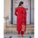 Picture of Chiffon & Cotton Fire Brick Readymade Salwar Kameez