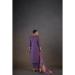 Picture of Chiffon & Cotton Purple Readymade Salwar Kameez