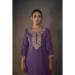 Picture of Chiffon & Cotton Purple Readymade Salwar Kameez