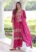 Picture of Chiffon Medium Violet Red Readymade Salwar Kameez