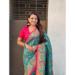 Picture of Pretty Silk Slate Grey Saree