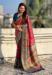 Picture of Delightful Silk Dark Salmon Saree