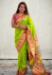 Picture of Pleasing Silk Olive Saree