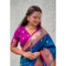 Picture of Stunning Silk Teal Saree