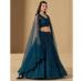 Picture of Fine Georgette Navy Blue Lehenga Choli