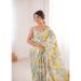 Picture of Exquisite Chiffon Azure Saree
