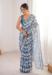 Picture of Alluring Chiffon Dark Grey Saree
