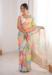 Picture of Ideal Chiffon Off White Saree