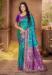 Picture of Resplendent Silk Dark Cyan Saree