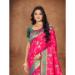 Picture of Magnificent Silk Salmon Saree